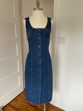 Denim dress
